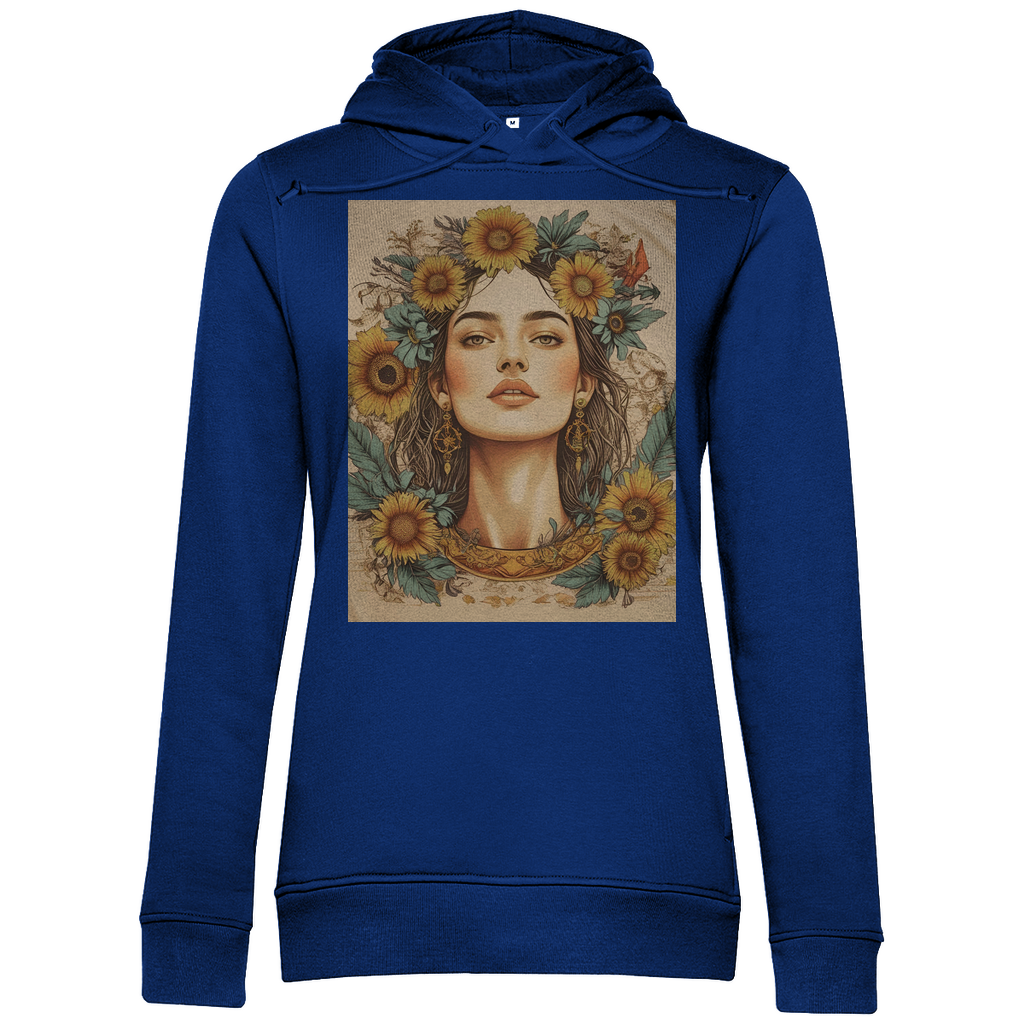 Femme Premium Bio Hoodie Faded Flowergirl